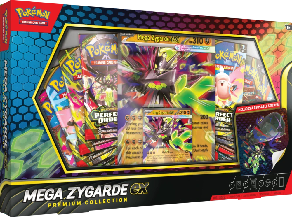 Pokémon TCG: Mega Zygarde ex Premium Collection box