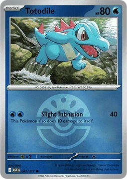 Totodile RH (xASC 041)