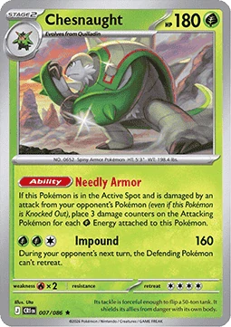 Chesnaught HOLO (CRI 007)