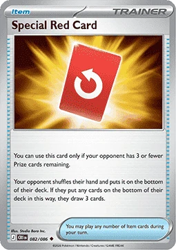 Special Red Card RH (CRI 082)