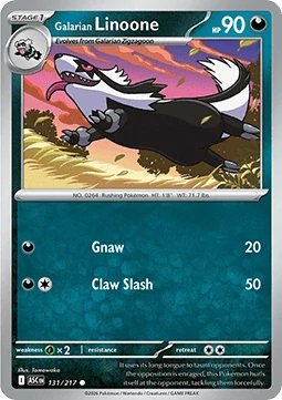 Galarian Linoone (ASC 131)