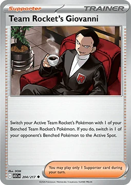 Team Rocket's Giovanni (ASC 204)