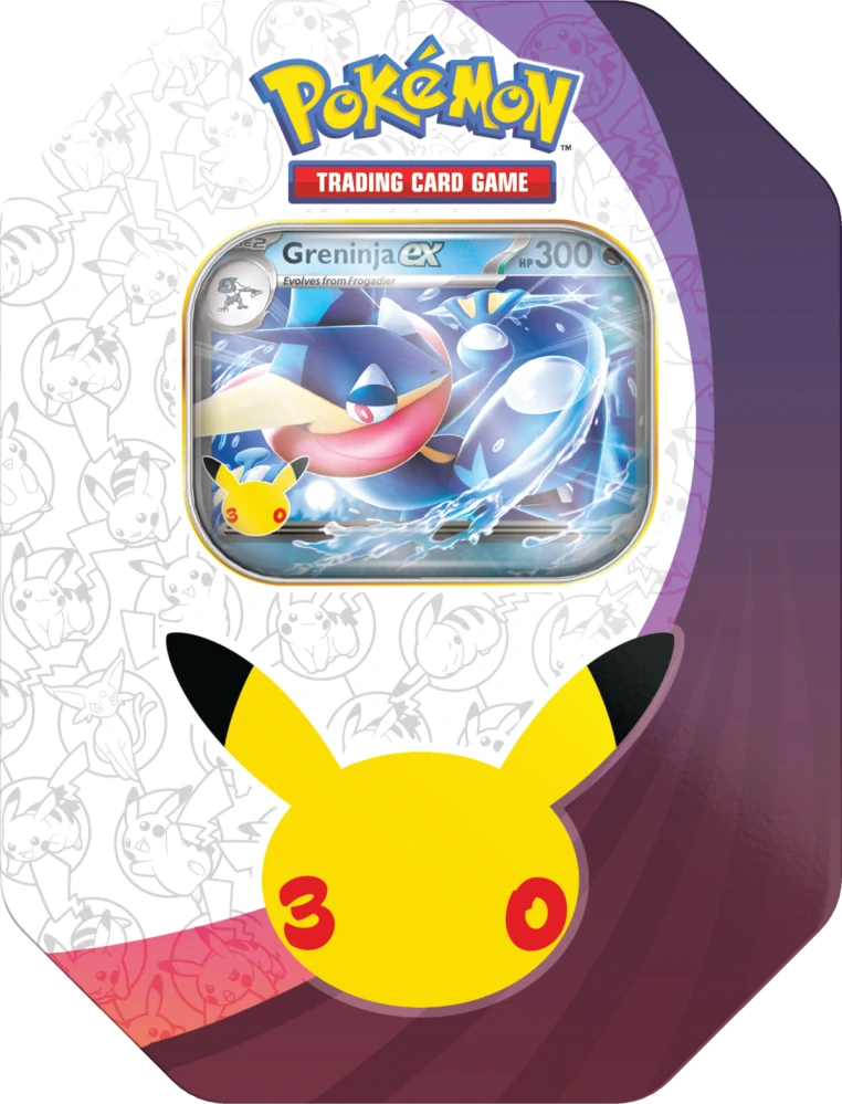 Pokémon TCG 30th Celebration ex Tin Greninja