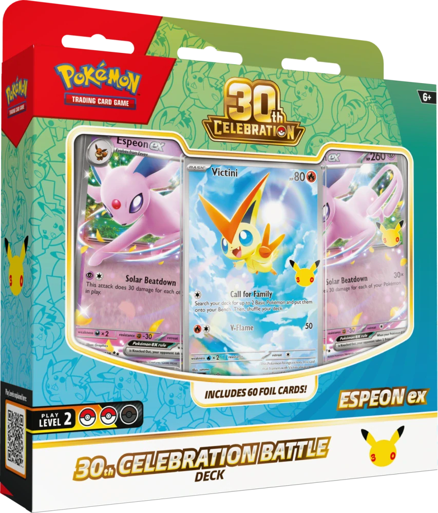 Pokémon TCG 30th Celebration Battle Deck Espeon