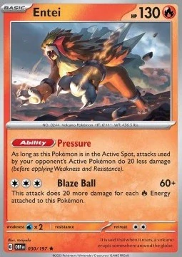 Entei HOLO (OBF 030)
