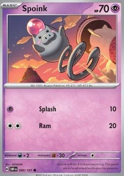 Spoink RH (OBF 090)