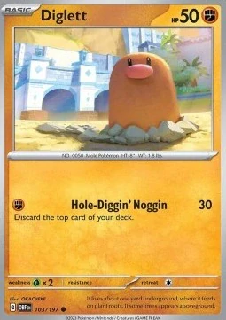 Diglett RH (OBF 103)