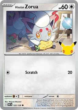 Hisuian Zorua HOLO (30C 122)