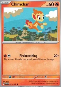 Chimchar RH (TWM 031)