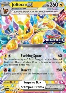 Jolteon ex (PRE 030)
