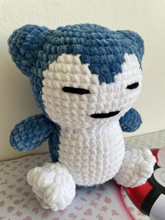 Háčkovaný Snorlax