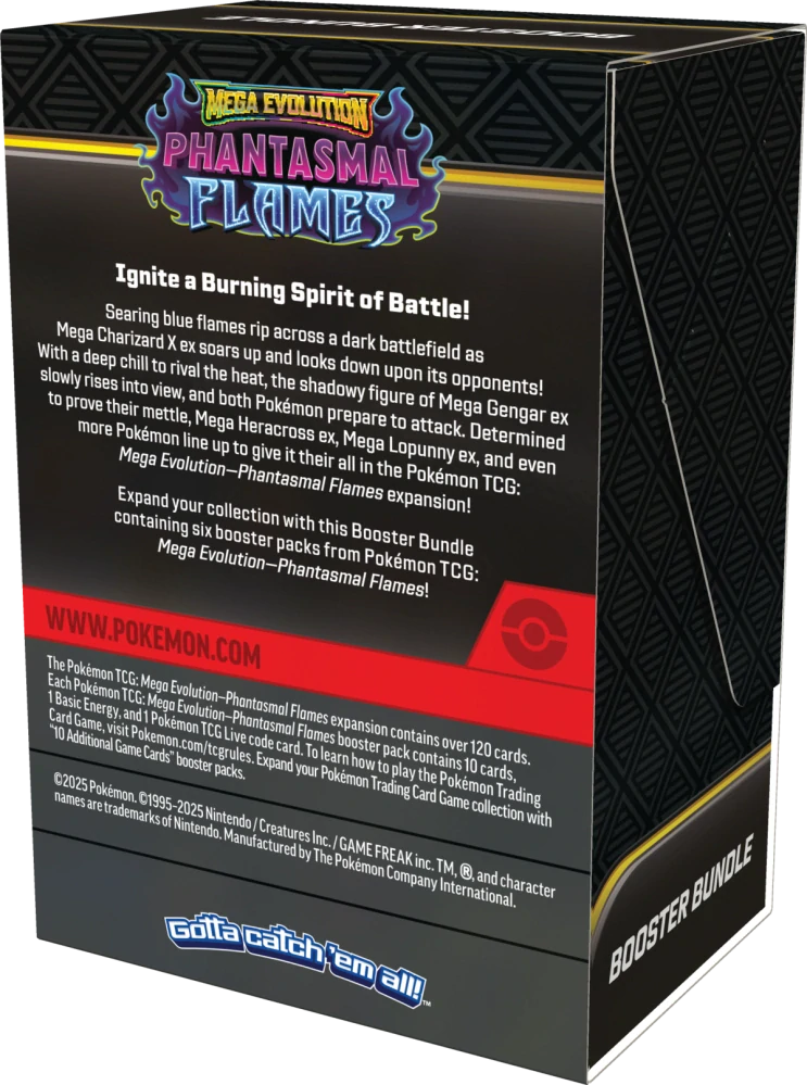 Pokémon TCG Phantasmal Flames Booster Bundle