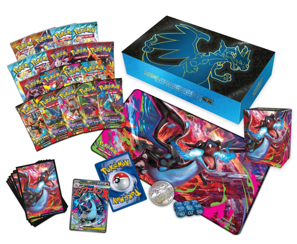Pokémon TCG Mega Charizard X ex Ultra Premium Collection