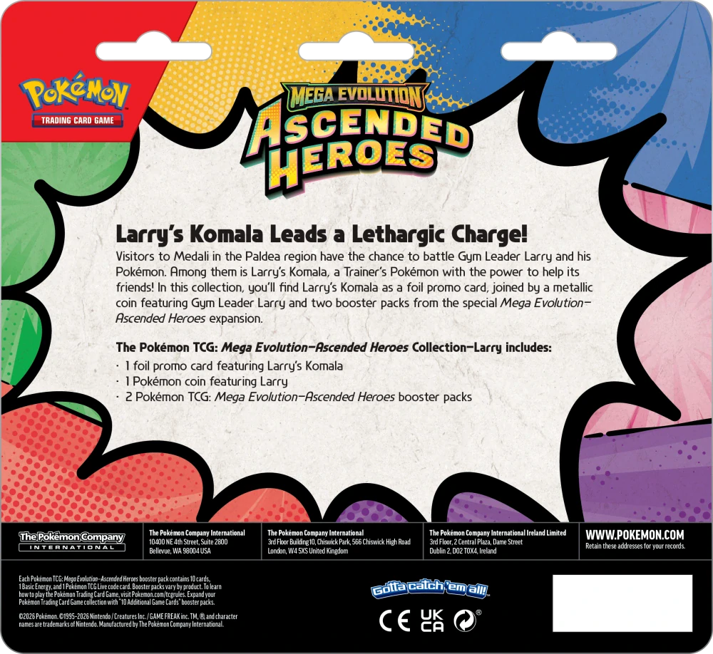 Pokémon TCG Ascended Heroes - 2-Pack Blister Komala 