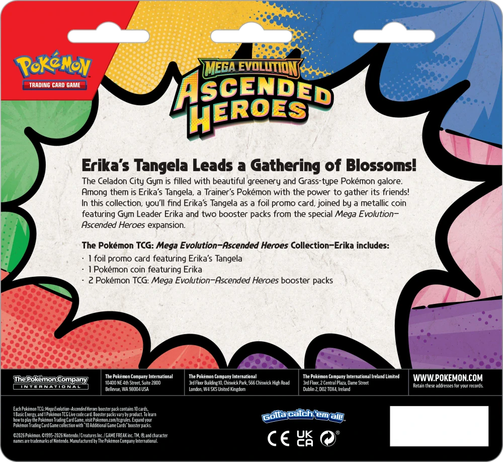 Pokémon TCG Ascended Heroes - 2-Pack Blister Tangela