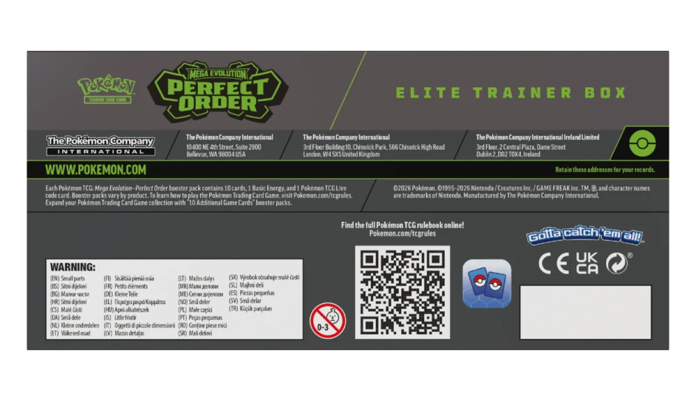 Pokémon TCG Perfect Order ETB