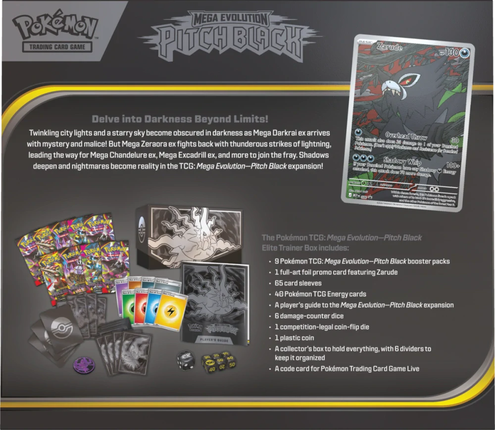 Pokémon TCG Pitch Black ETB