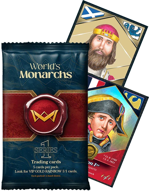 World’s Monarchs Series 1 Booster