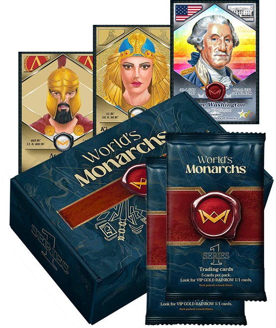 World’s Monarchs Series 1 Booster Box