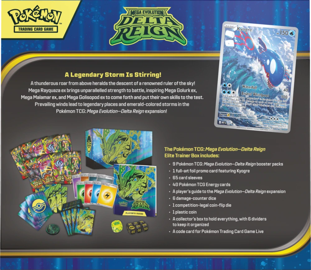 Pokémon TCG Delta Reign ETB