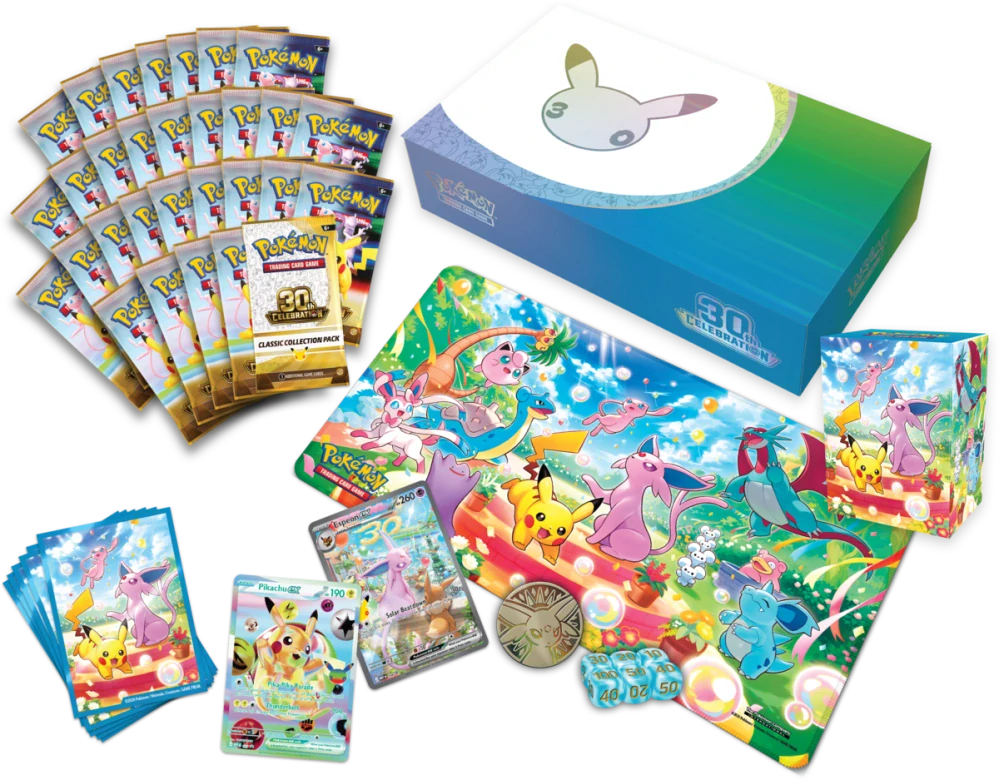 Pokémon TCG 30th Celebration Ultra Premium Collection - Day