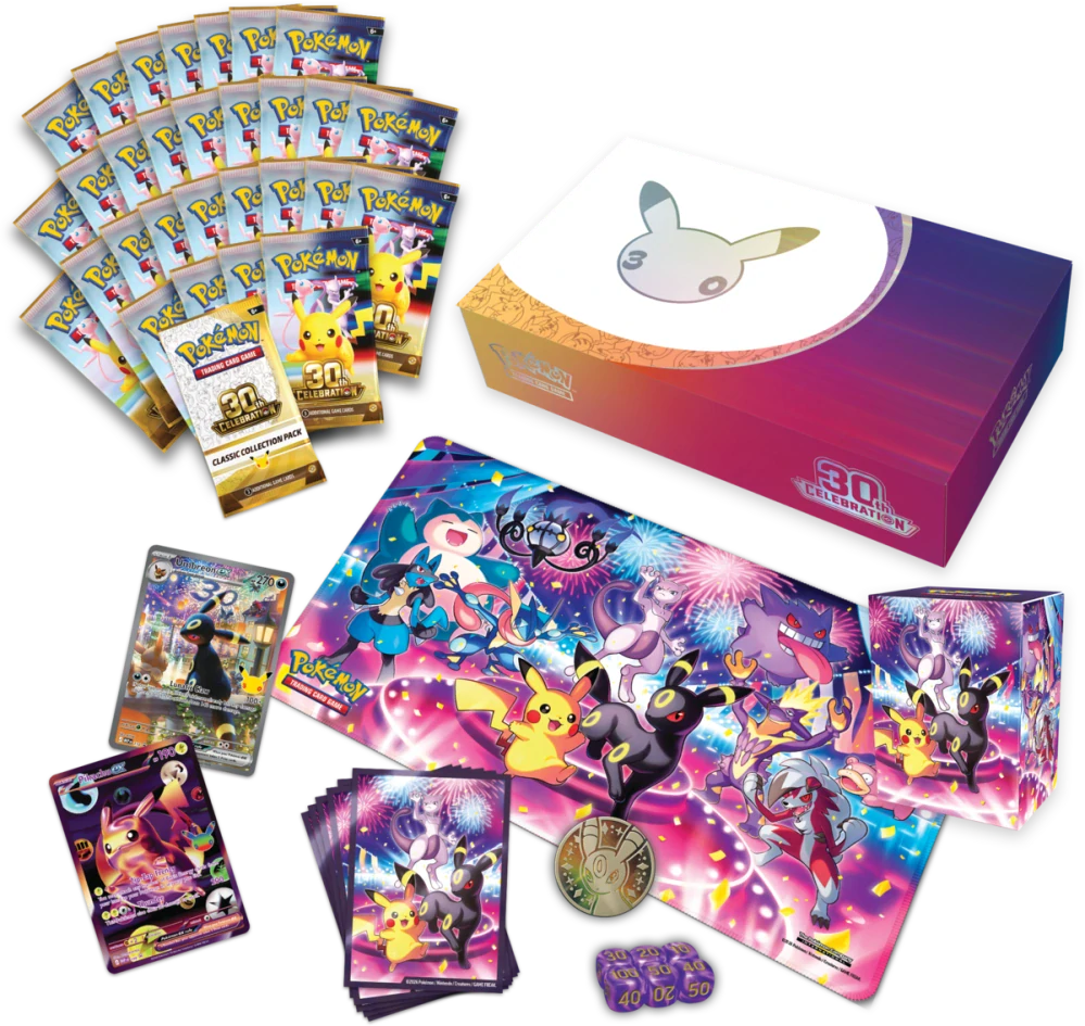 Pokémon TCG 30th Celebration Ultra Premium Collection - Night
