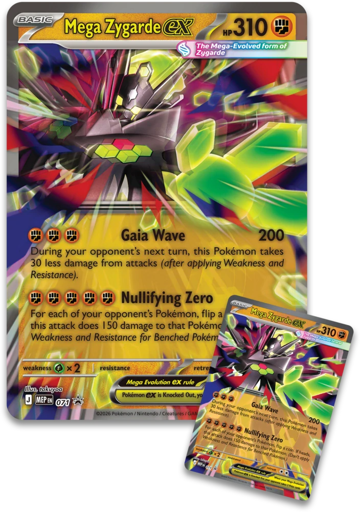 Pokémon TCG: Mega Zygarde ex Premium Collection box