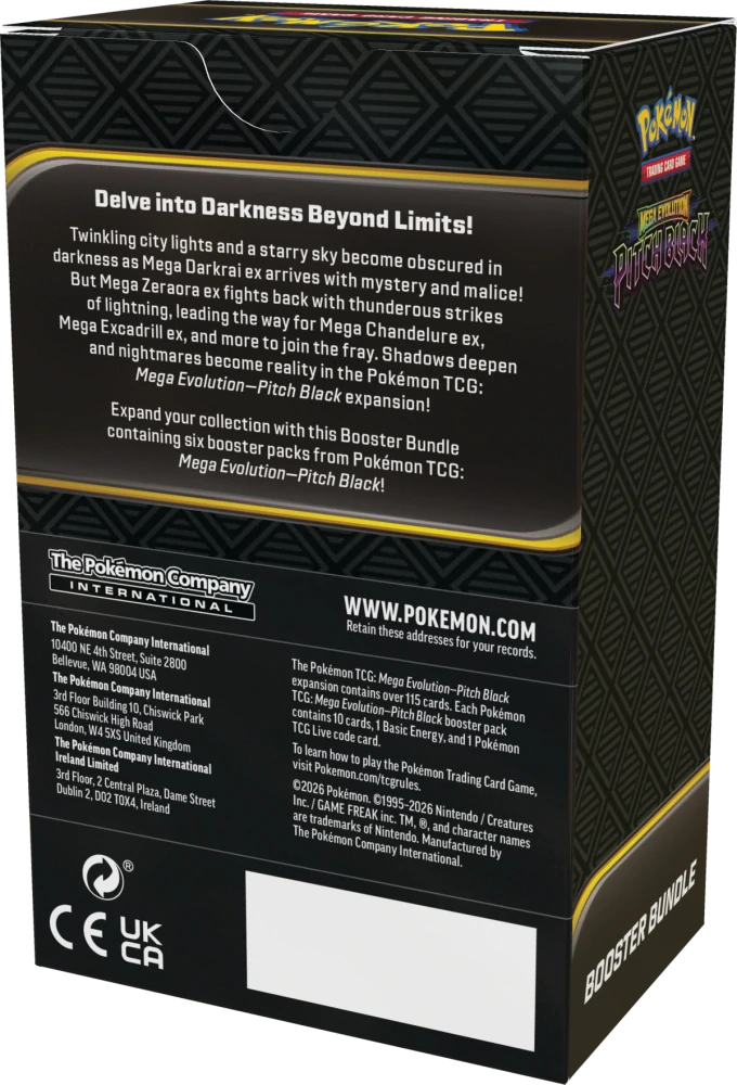 Pokémon TCG Pitch Black Booster Bundle