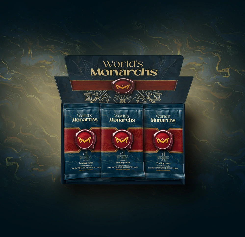 World’s Monarchs Series 1 Booster Box