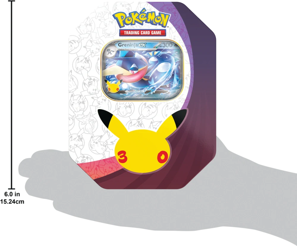 Pokémon TCG 30th Celebration ex Tin Sylveon 