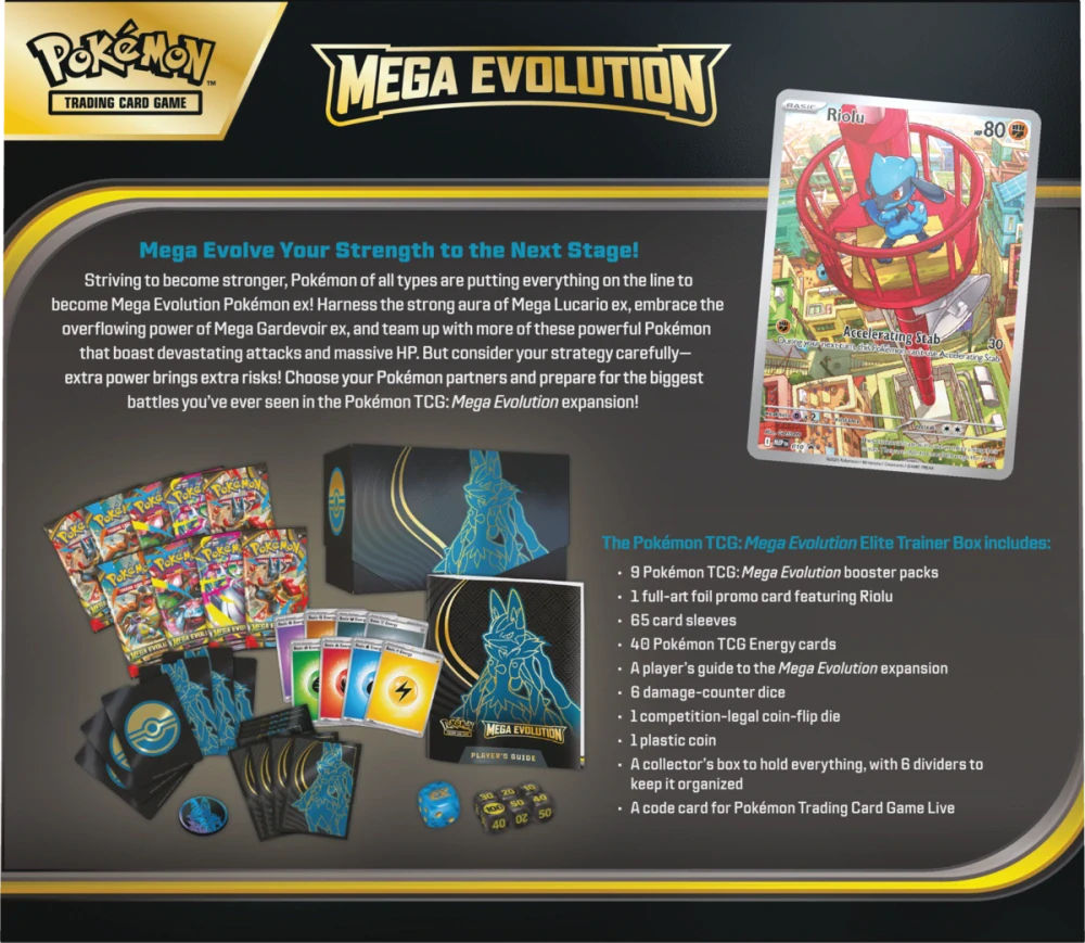 Pokémon TCG Mega Evolution ETB Gardevoir