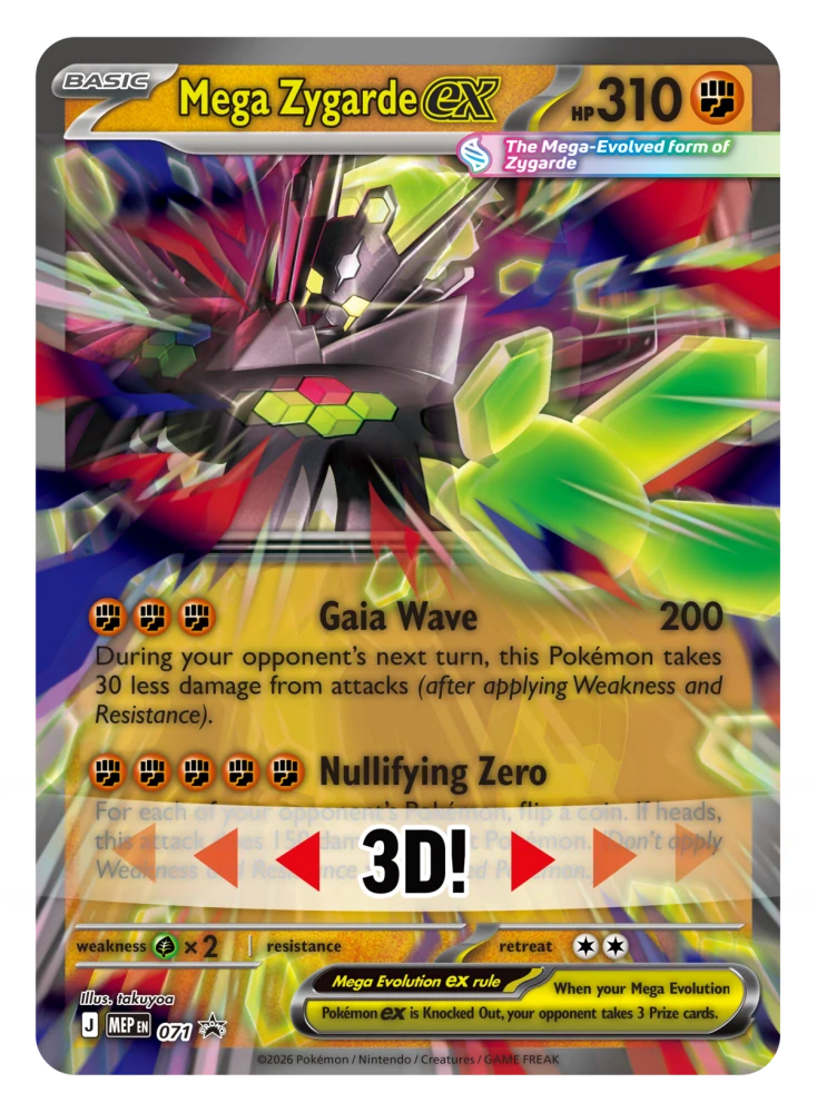 Pokémon TCG: Mega Zygarde ex Premium Collection box
