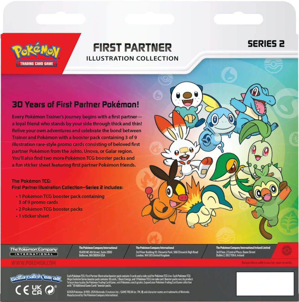 Pokémon TCG: First Partner Illustration Collection - Series 2