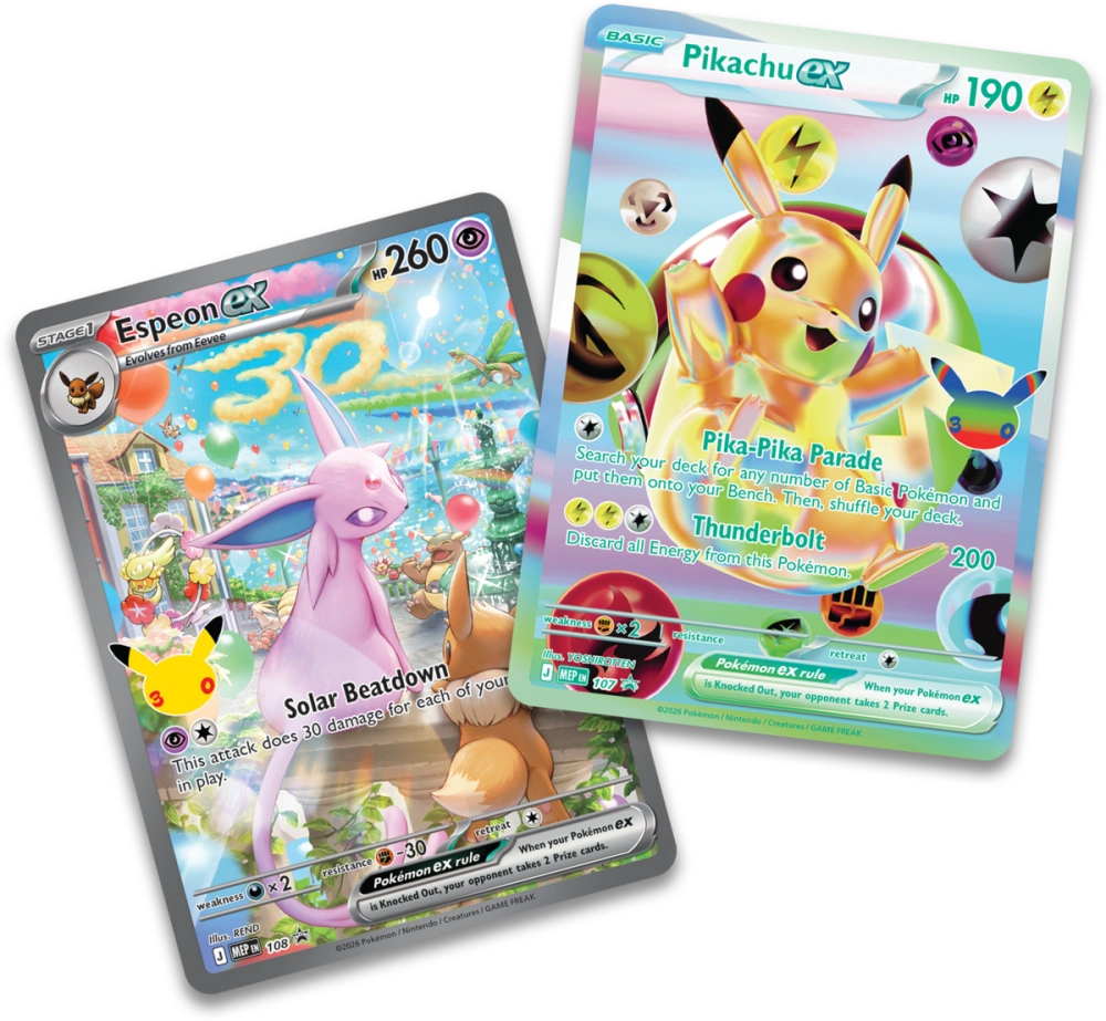 Pokémon TCG 30th Celebration Ultra Premium Collection - Day