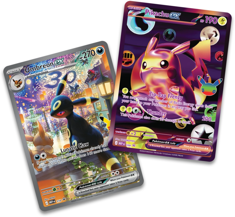 Pokémon TCG 30th Celebration Ultra Premium Collection - Night