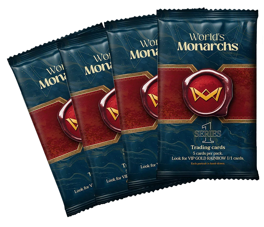 World’s Monarchs Series 1 Booster Box