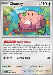 Chansey HOLO (MEW 113)