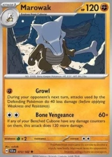 Marowak (SCR 073)
