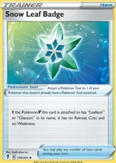 Snow Leaf Badge (EVS 159)