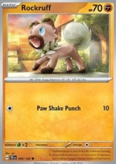 Rockruff (TEF 089)