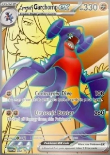 Cynthia's Garchomp ex (SVP 204)