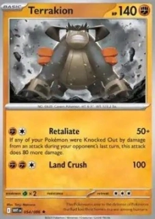 Terrakion HOLO (WHT 054)