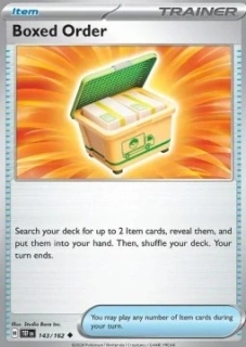 Boxed Order (TEF 143)