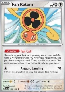 Fan Rotom (SCR 118)