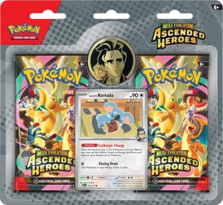 Pokémon TCG Ascended Heroes - 2-Pack Blister Komala 