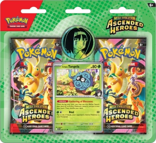 Pokémon TCG Ascended Heroes - 2-Pack Blister Tangela