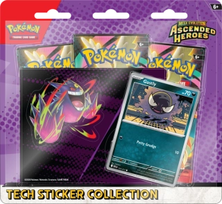 Pokémon TCG Ascended Heroes - Tech Sticker Collection Gastly