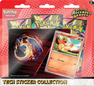 Pokémon TCG Ascended Heroes - Tech Sticker Collection Charmander
