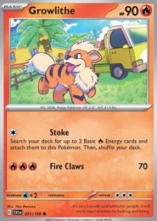 Growlithe RH (SVI 031)