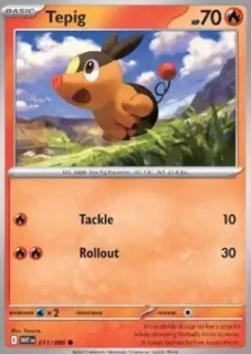 Tepig RH (WHT 011)